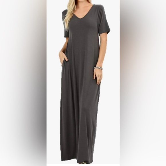 Zenana Short Sleeve Sweater Mini Dress main image 0